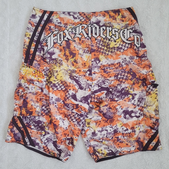 Vintage/ Fox Men's Board shorts/ size 34 - Picture 3 of 4